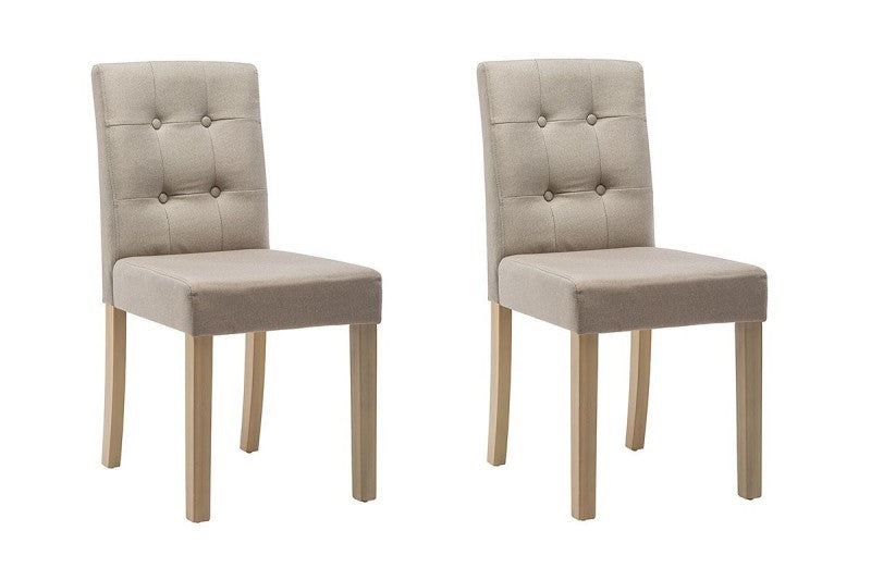 Sillas H.E.R. en Beige – Pack de 2 ✨