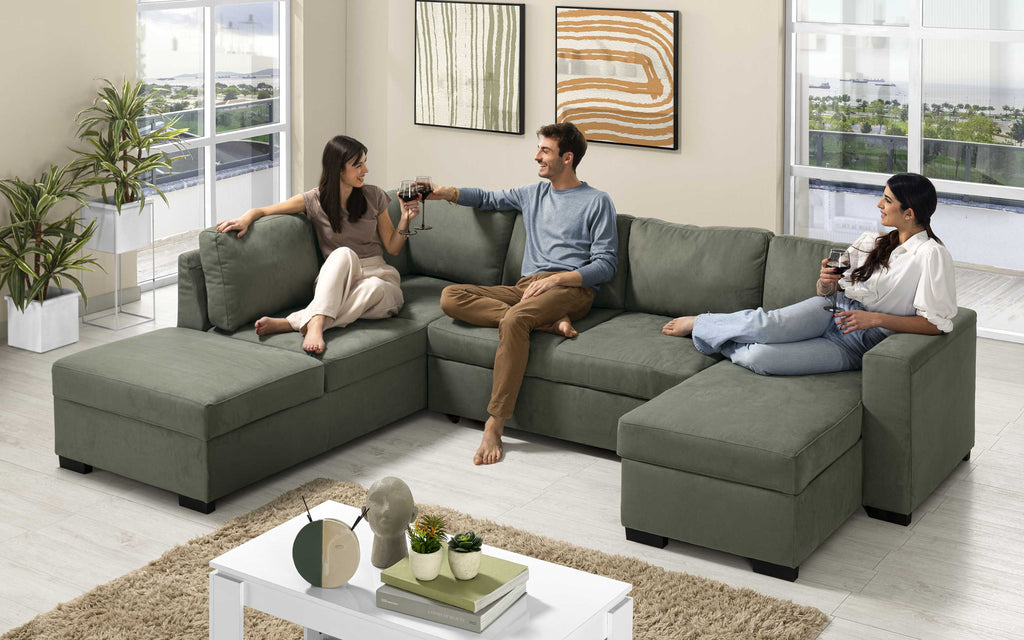 Sofá cama JAZMÍN 300 CM