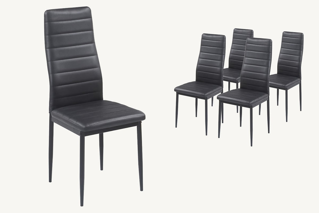 🌟 Pack de 4 sillas “Summer Walker” 🖤