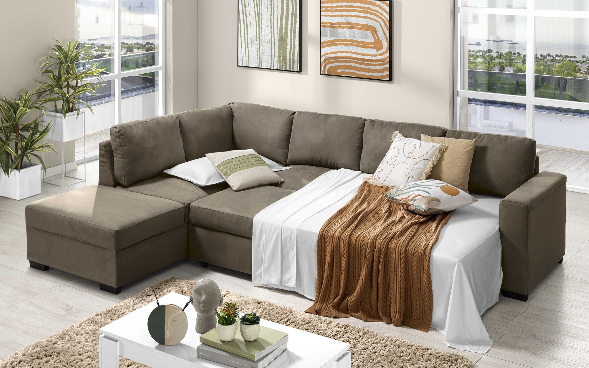 Sofá cama JAZMÍN 300 CM