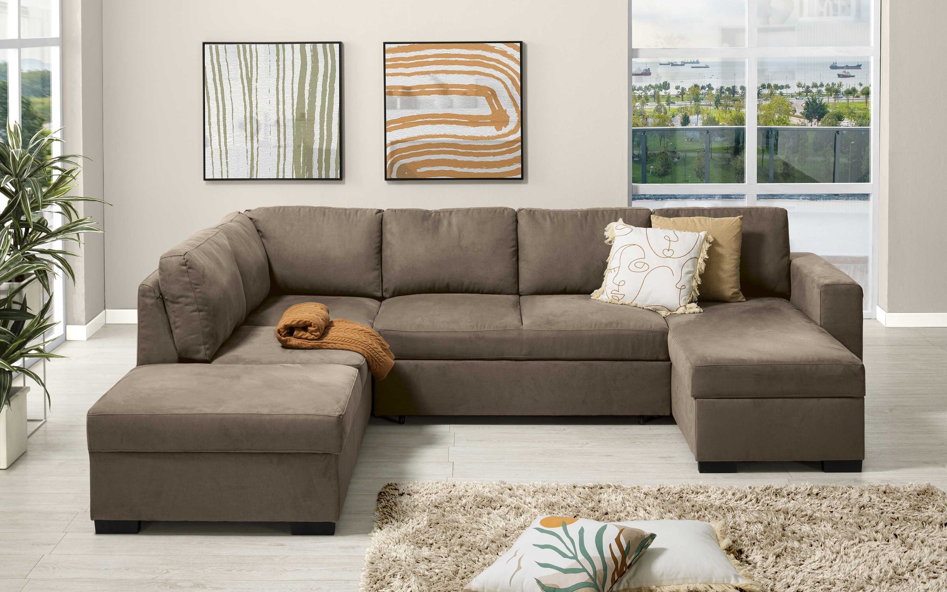 Sofá cama JAZMÍN 300 CM