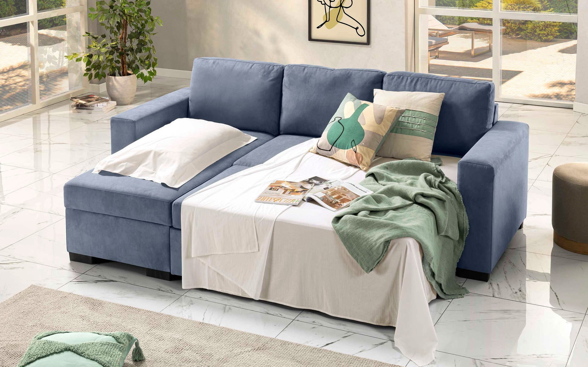 Sofá cama City 231 cm