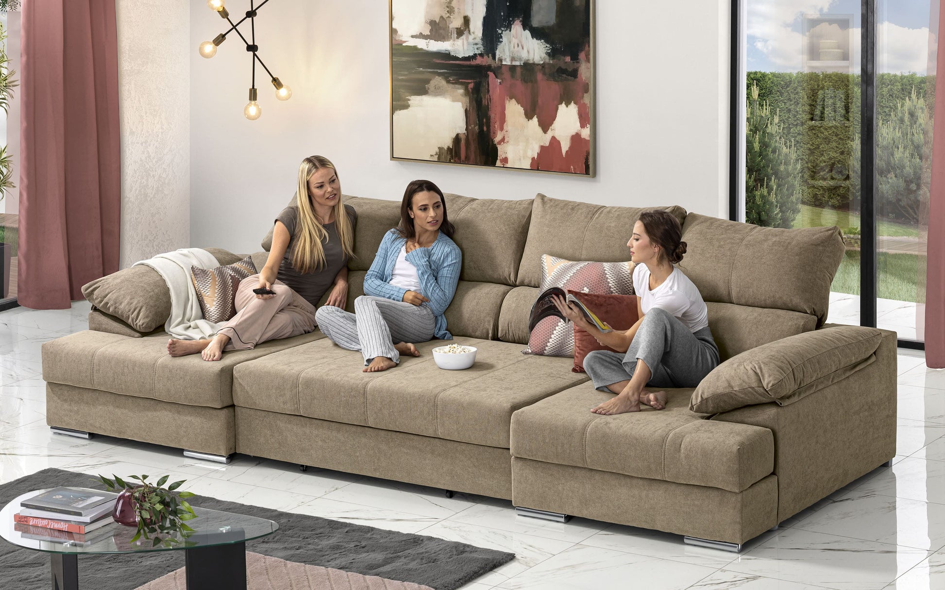 Sofá cama TOKIO 340 CM