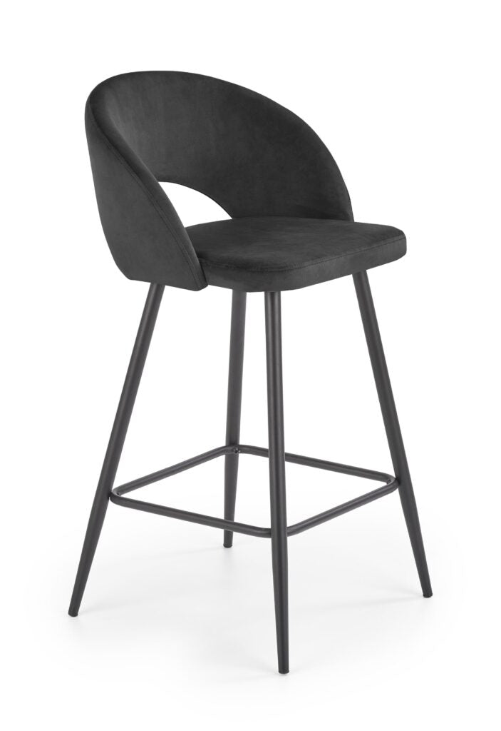 “Seraphine Vellauria” – Silla Alta Negra 🖤🌑