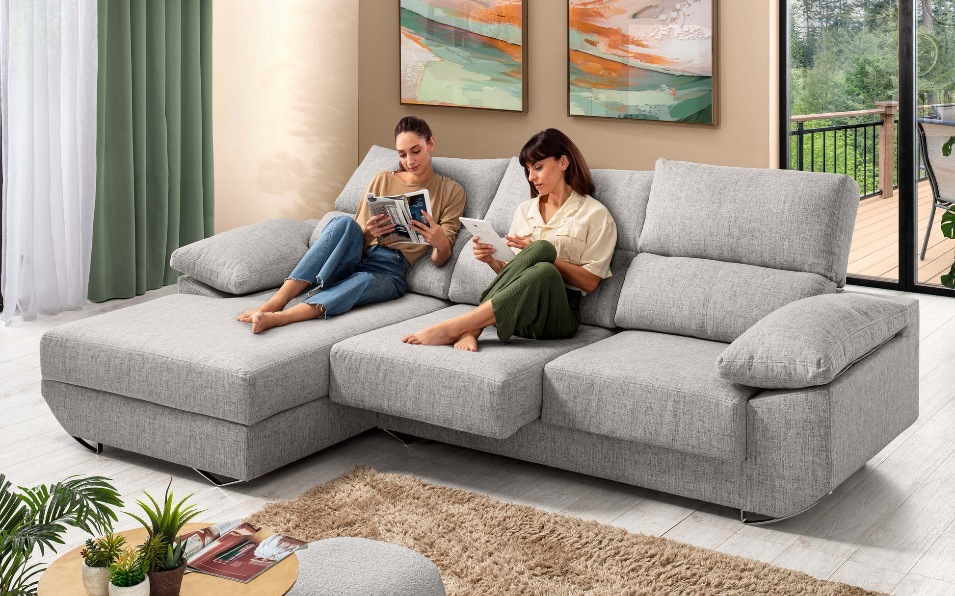 Sofá cama JAFAR 270 CM