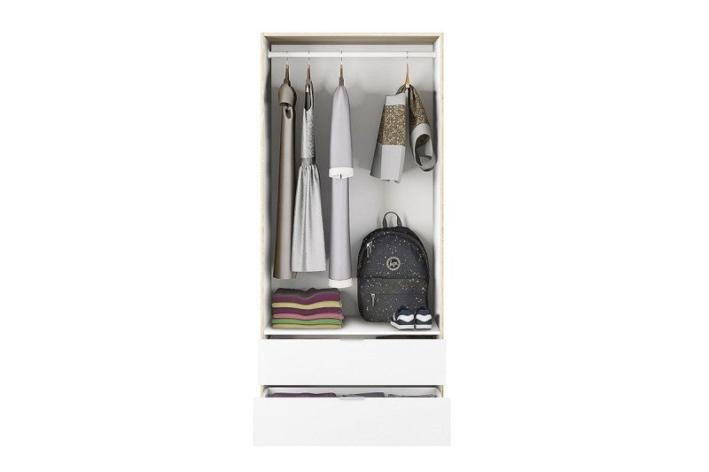 Armario 2 Puertas 2 Cajones SEVILLA