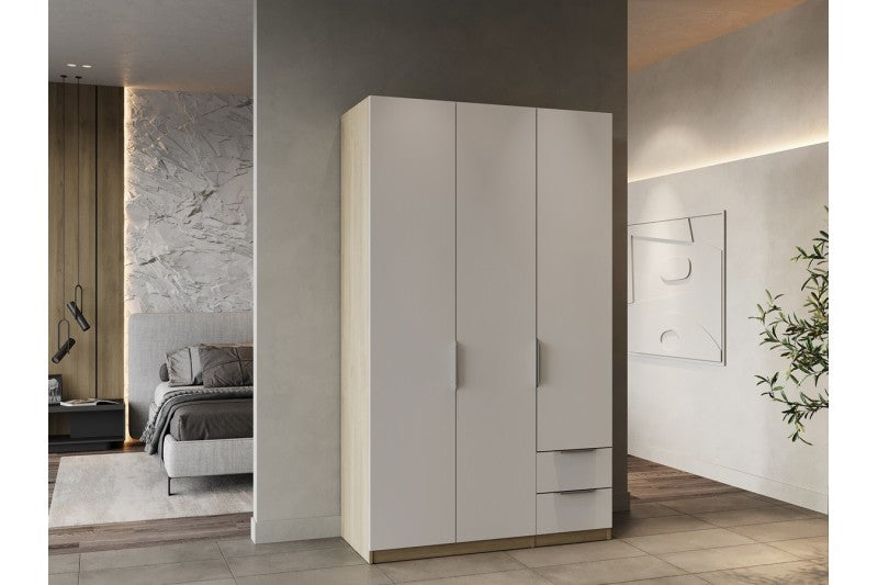 Armario 3 Puertas 2 Cajones WORLD 120