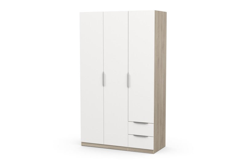 Armario 3 Puertas 2 Cajones WORLD 120