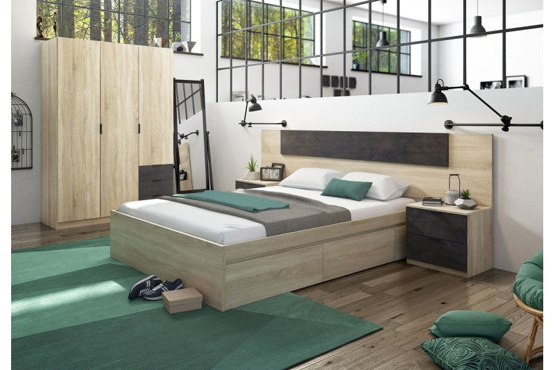 Armario 3 Puertas 3 Cajones CECILIA