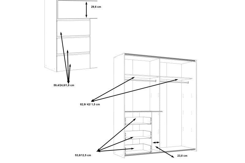 Armario Helsinki 170x200