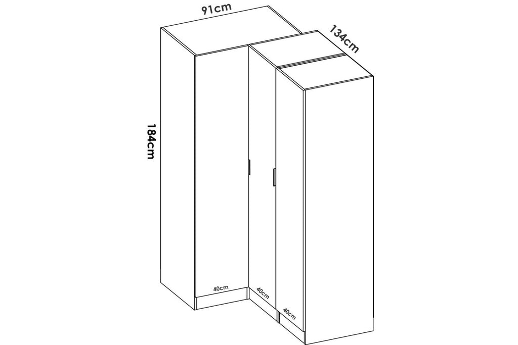 Armario Rinconero Modular GRECIA