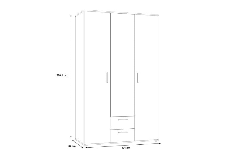 Armario CARLOTA con Espejo