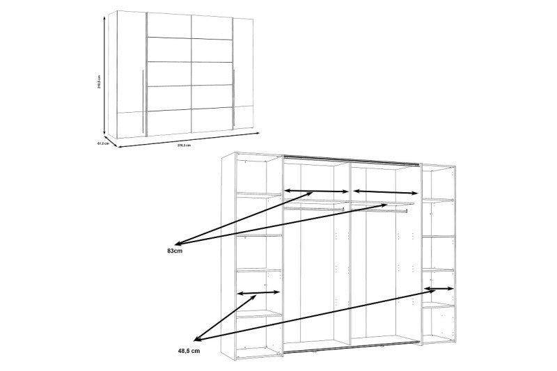 Armario AFRICA 270x210