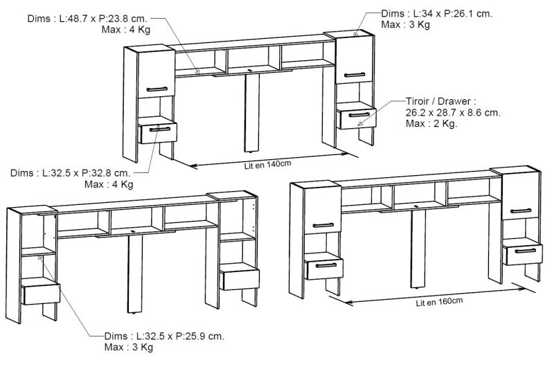Cabecero Puente Extensible MARTIN