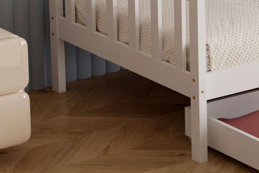 🏡✨ Cama Infantil Cabaña LOLI con 2 Cajones