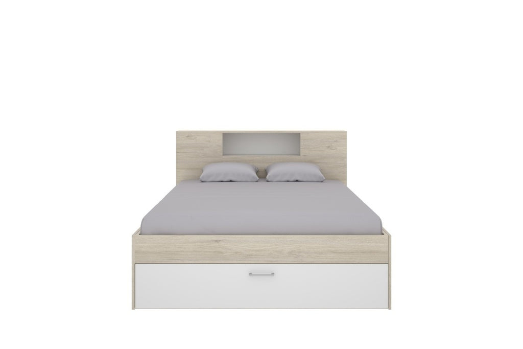 Cama compacta MERCEDES 150 Natural/Blanco