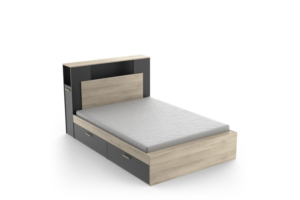 🛏️✨ Cama Compacta KARLA 140x190/200