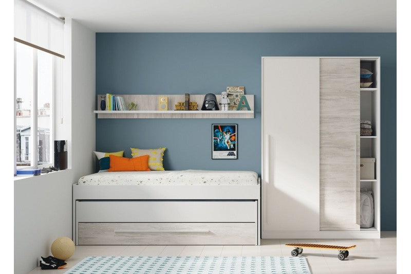 🛏️✨ Cama Juvenil Doble MILLY