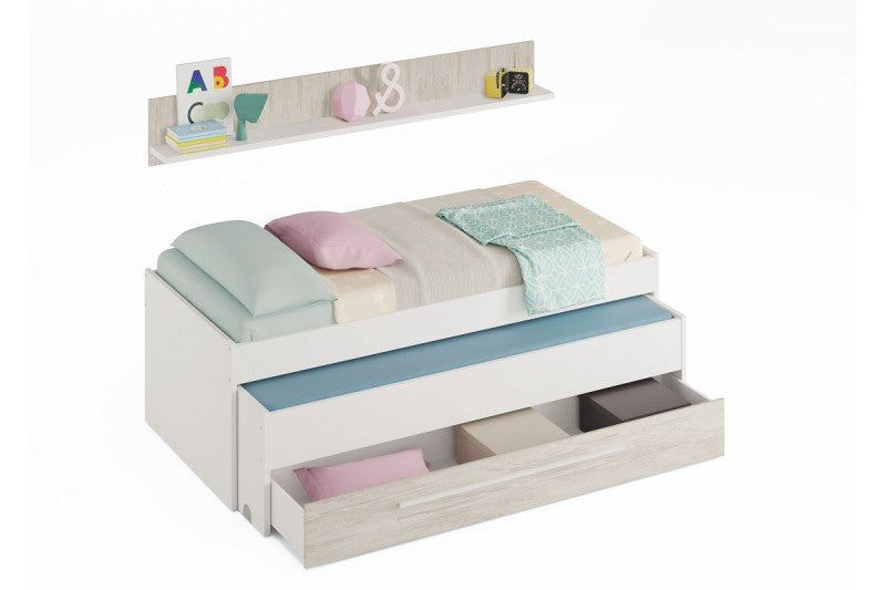 🛏️✨ Cama Juvenil Doble MILLY