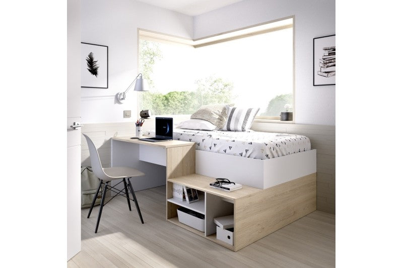 🛏️ Cama Compacta LUKKA 90x190