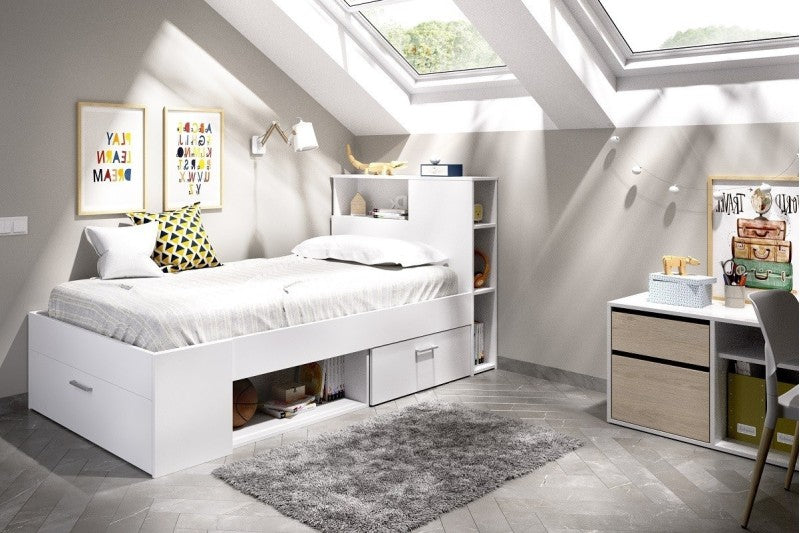 Cama Compacta MERCEDES en Blanco