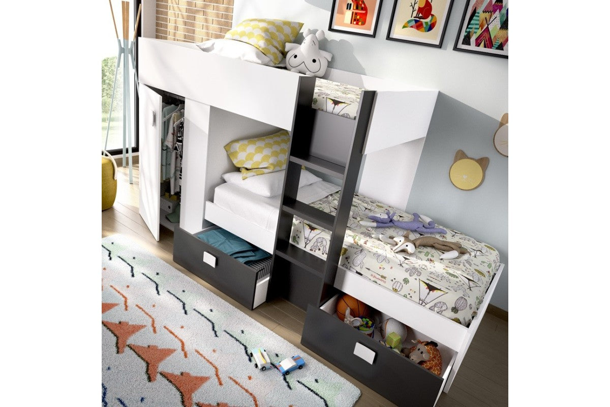 🛏️💥 Cama Tren Juvenil STORIK