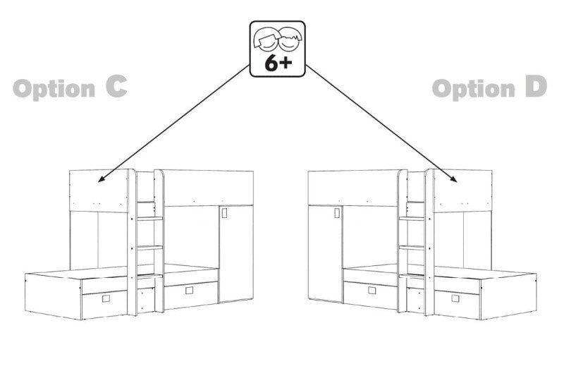 🛏️✨ Cama Tren Juvenil NEXO