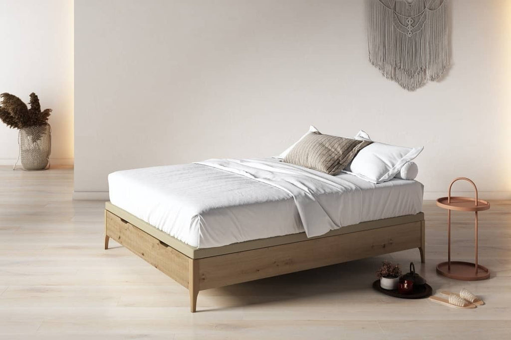 Canapé abatible LONDRES 150x190 Roble