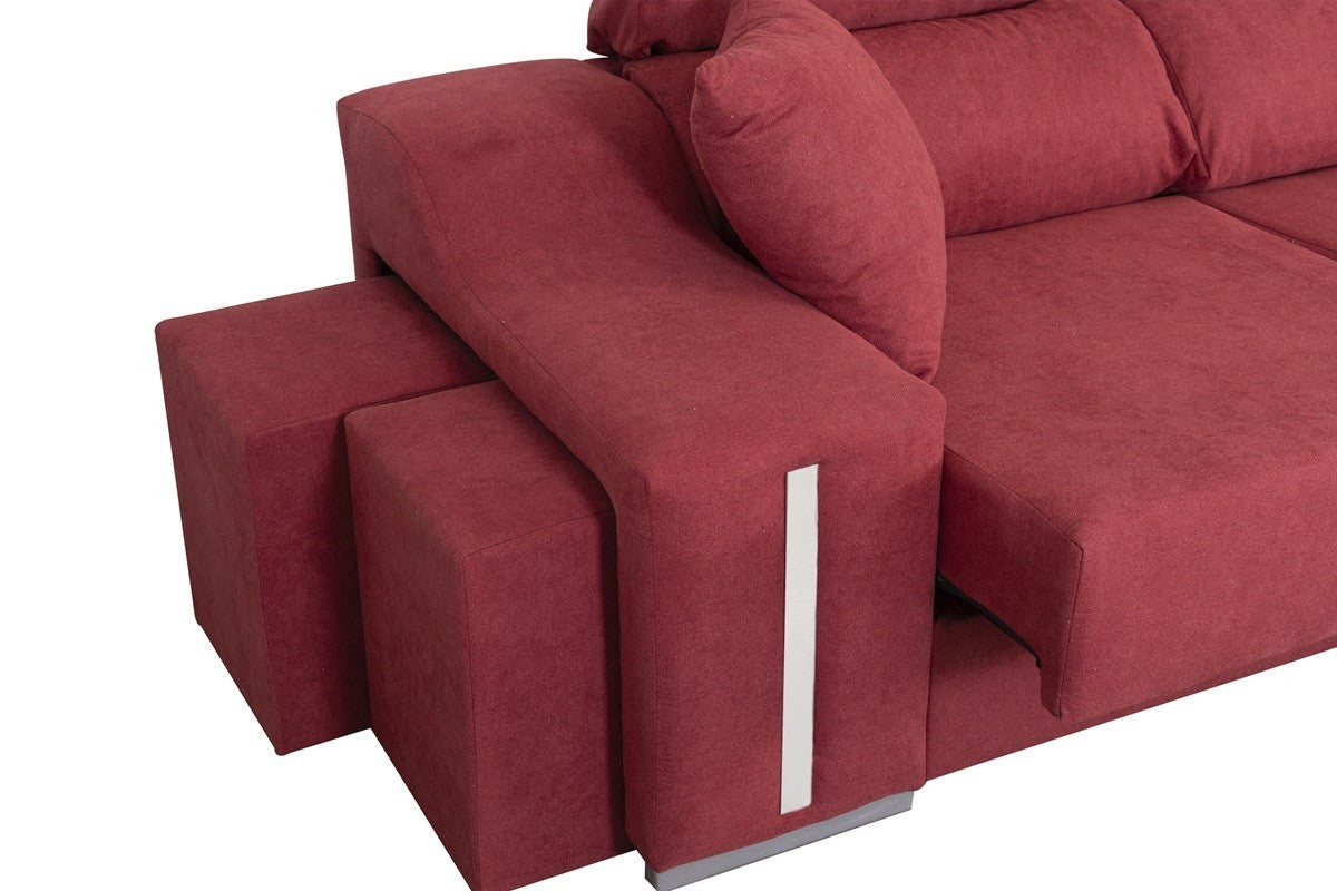 Chaiselongue IMPACTO 265 CM, Varios colores