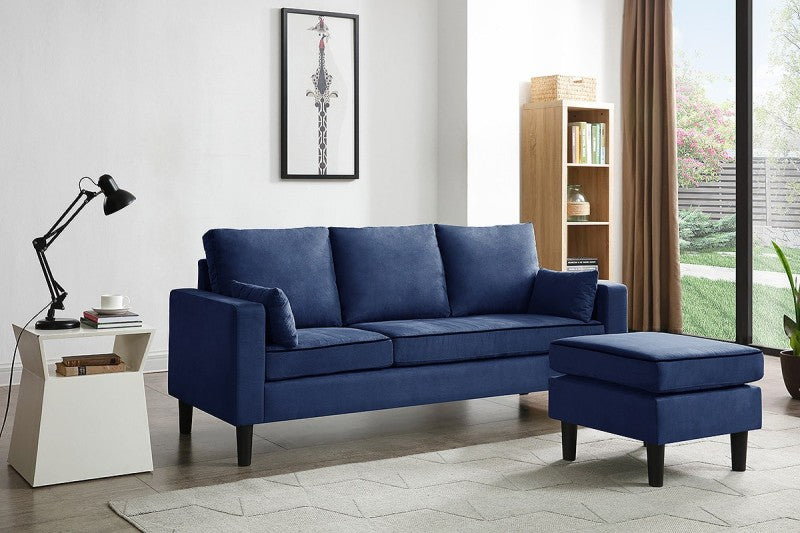 Chaiselongue AMADOR Azul 184 CM