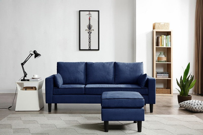 Chaiselongue AMADOR Azul 184 CM