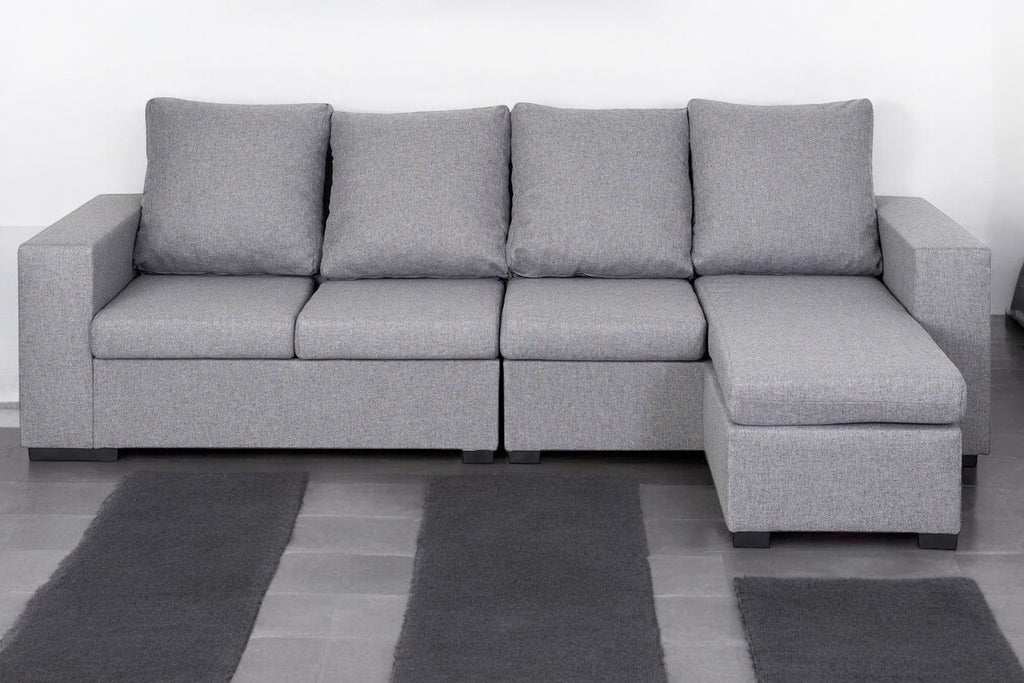 Chaiselongue ANTONIO Gris 240 CM