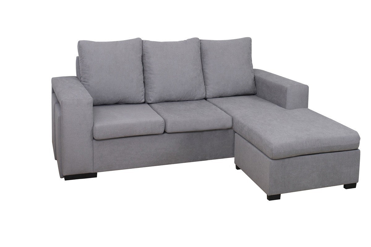 Chaiselongue DIANA Gris 191 cm