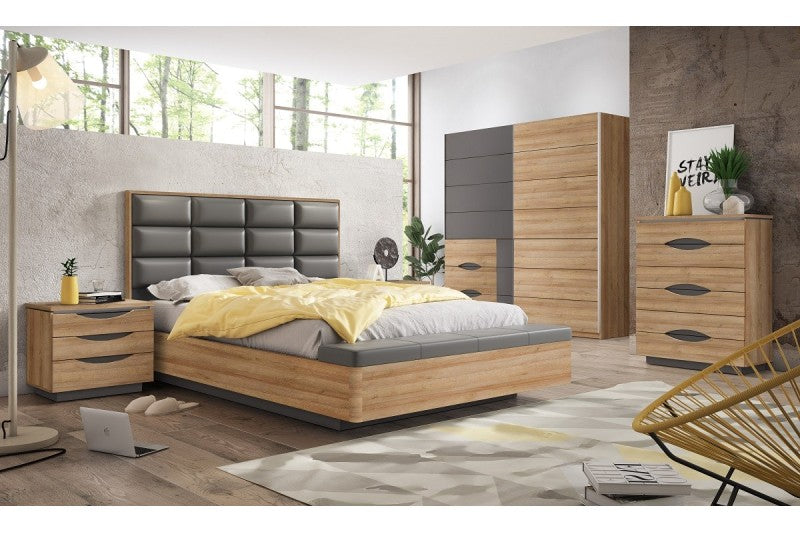 Dormitorio ROSIE (Con Bañera Canapé y Banco con Arcón)