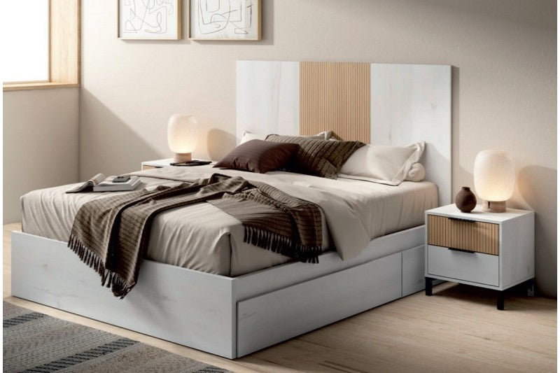 Dormitorio matrimonio ABRIL Albo y Rayado