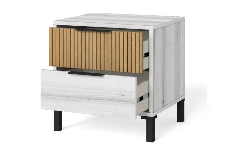 Dormitorio matrimonio ABRIL Albo y Rayado