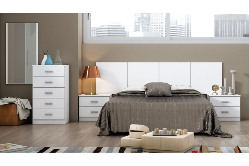 Dormitorio ALICANTE blanco