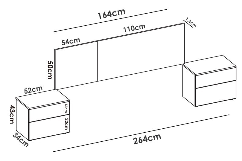 Dormitorio matrimonio NOEMI