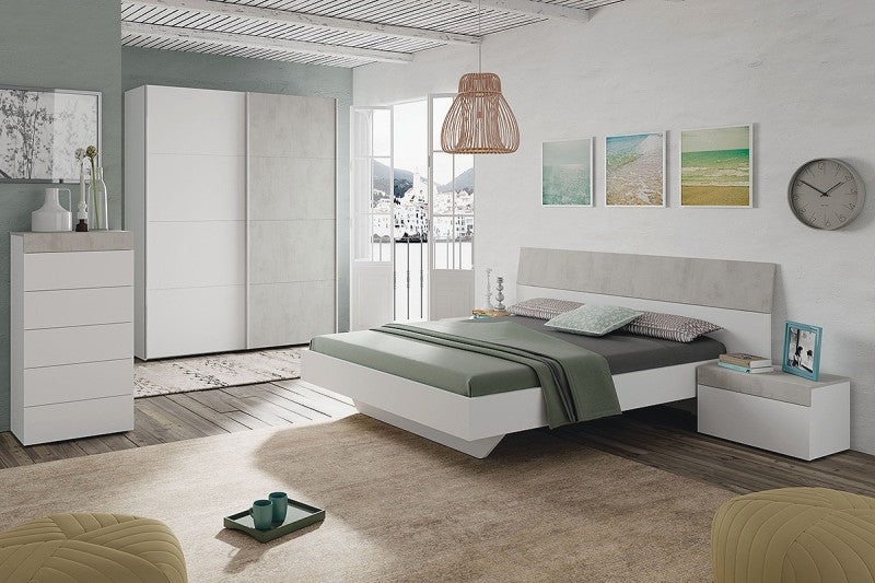 Dormitorio matrimonio BELEN Cemento