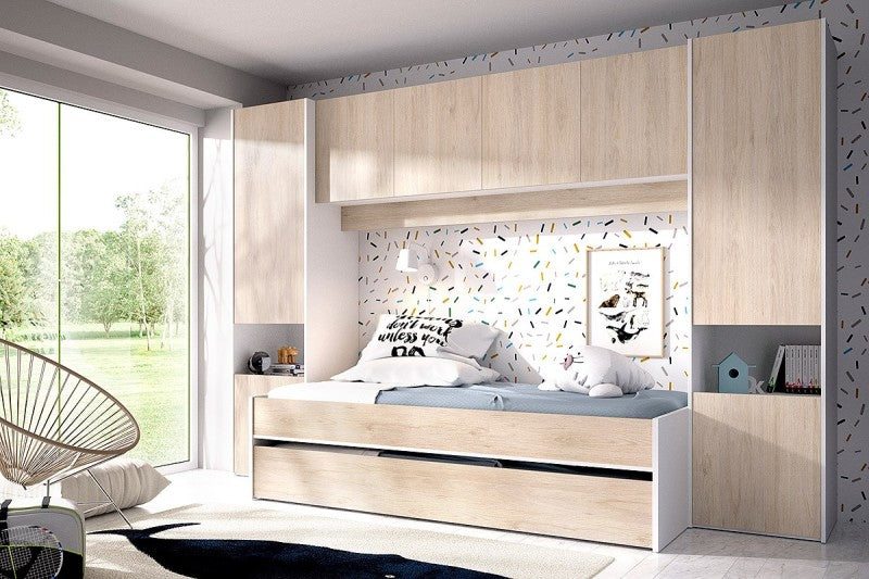 🛏️✨ Dormitorio Puente Juvenil TÁNDEM