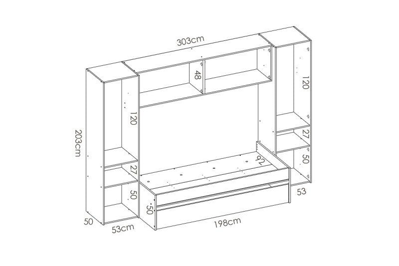 🛏️✨ Dormitorio Puente Juvenil TÁNDEM