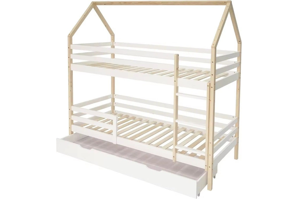 🛏️✨ Litera Infantil SKÖG con Cajón