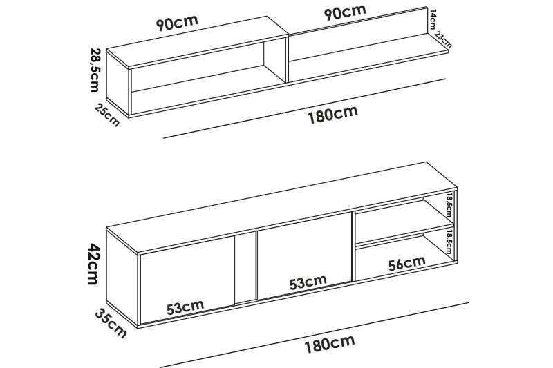 🛋️ Mueble de Salón Modular KAVAN