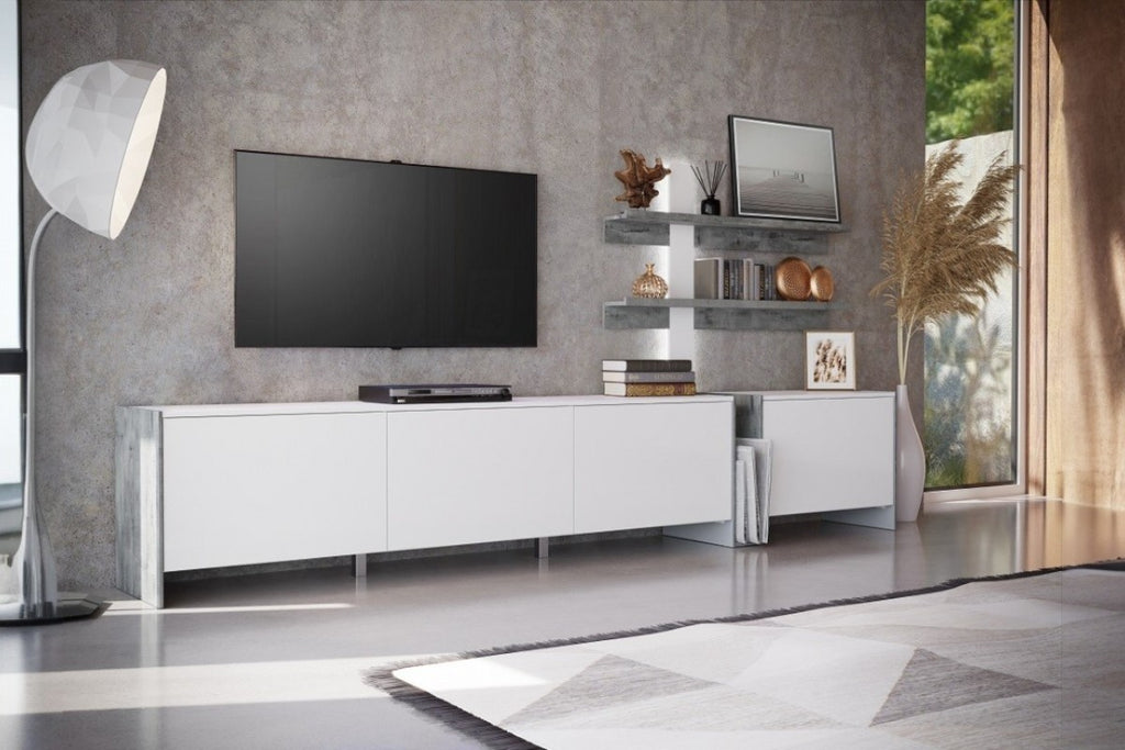 Mueble de Salón Modular M’BAREK 🤍🪨