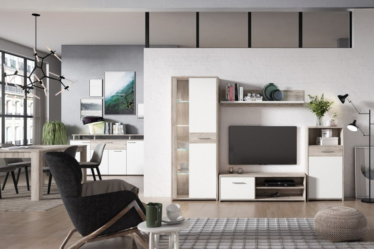 🛋️ Mueble de Salón IFRANE con LED