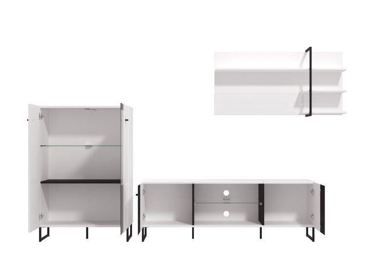 Mueble de Salón Modular OUALILI 🖤🤍