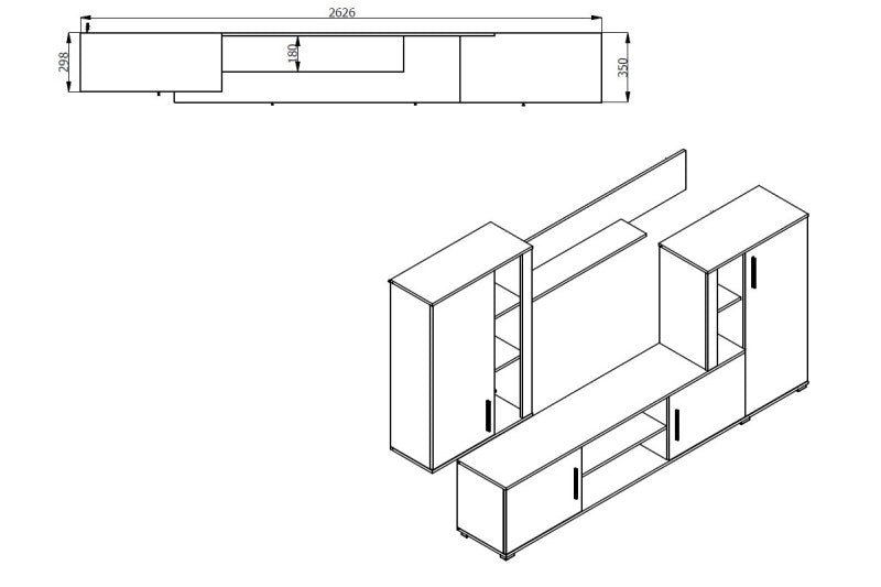 🛋️ Mueble de Salón TANZALA