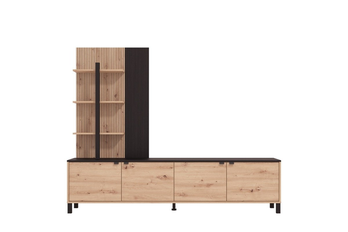 Mueble de Salón TV ELYON ✨🖤