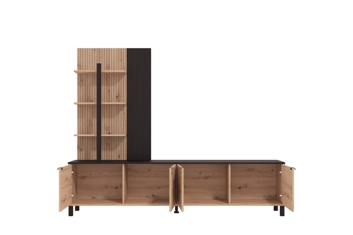 Mueble de Salón TV ELYON ✨🖤