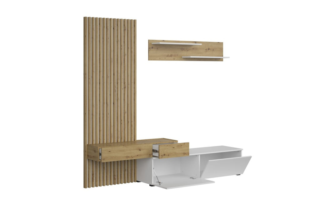 Mueble de Salón TV KHALIFA Blanco🌿✨